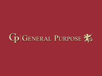 General Purpose logo band logo music vintage visual design