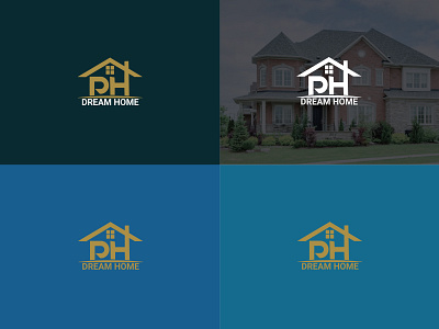 Real East Logo Design brand identity branding design dreamhome graphicdesign graphics home logo logo design logodesign real estate real estate logo