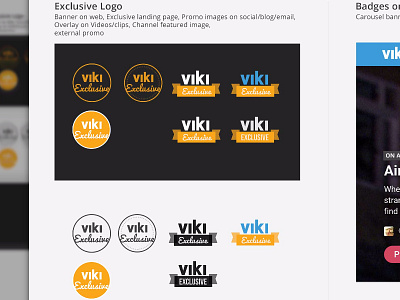 Viki Exclusive Logo