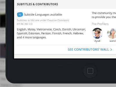 Fun in any language with more than 200 subtitle languages. adaptive made with invision tablet video viki
