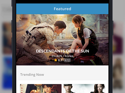 Featured Shows app google made with invision material design video viki