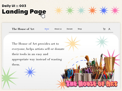 Daily UI :: 003 Landing Page adobe xd daily ui daily ui challenge design ui ux