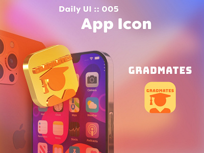 Daily UI :: 005 App Icon adobe xd daily ui daily ui challenge design logo ui ux