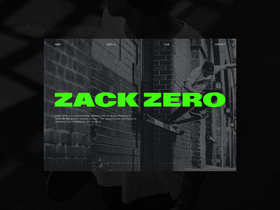 Zack Zero app branding concept design graphic design illustration interface logo product typogaphy ui visual design
