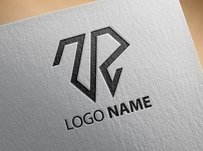 NR - Monogram Logo Design logo logo design