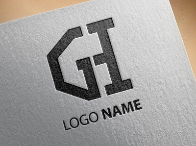 GH-Monogram Logo Design logo logo design