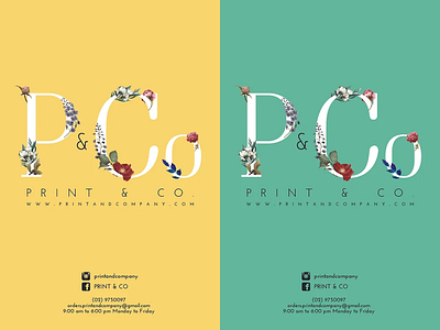 Print & Co Brochure (Front Design)