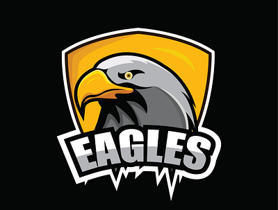 esportlogo eagles animal art design designgraphic eagles esportlogo ilustration logo