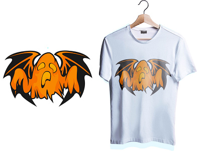 haloween ghost art design design graphic esport esportlogo ghost halloween design ilustration logo tshirt