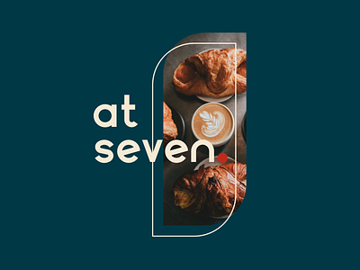 At Seven cafe branding
