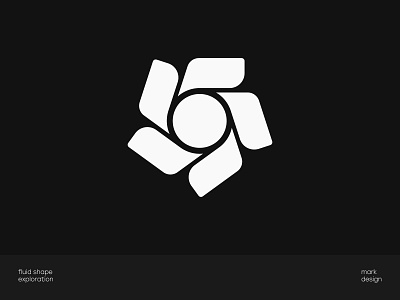 Fluid mark exploration - 3 branding futuristic logo logodesign mark mark symbol minimal modern simple simplistic startup