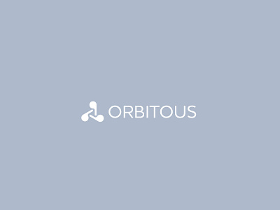 Orbitous logotype brand identity branding clean logo logo design logotype mark minimal minimalist modern