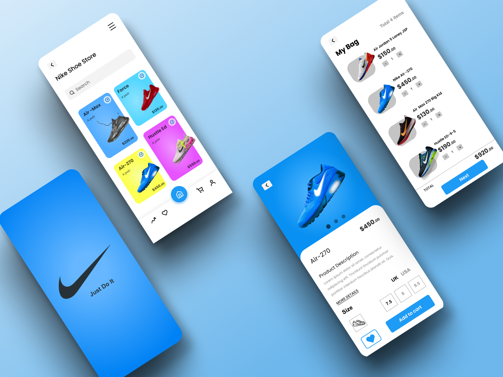 nike-shoe-store-by-parth-pandya-on-dribbble