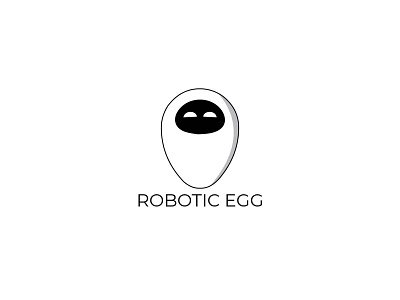 Robotic egg branding creative design icon identity illustration illustrator typography vector