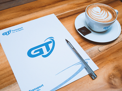 GT Transport and Logistics Logo design project branding creative design icon logo transport transport logo transports travel vector