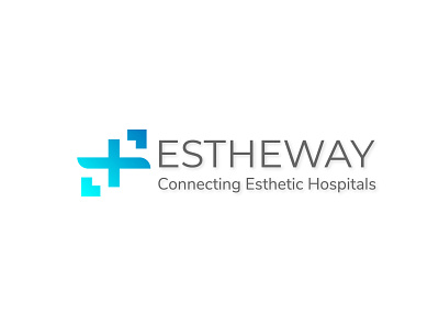 Estheway Hospital logo branding creative design designer icon identity logo logotype typography vector