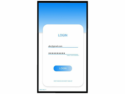 Login activity !