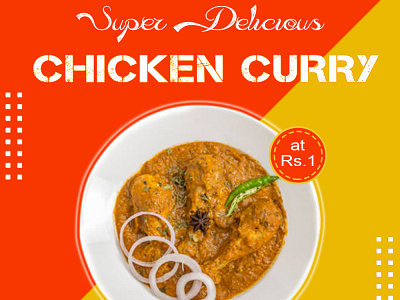 chicken curry advertising branding design graphic design illustration
