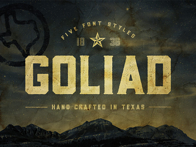 Goliad Font