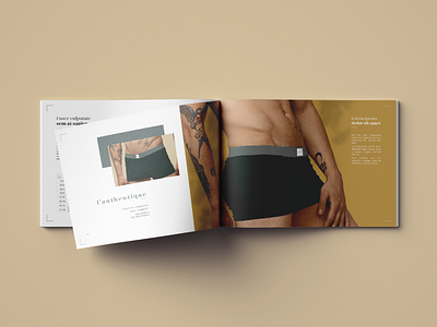 Brochure - Mister Greenzzly bamboo bear brand branding brochure design drawing fashion graphic grizzly illustration lingerie logo logotype man nature underwear