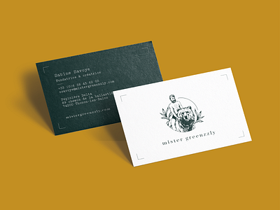 Business card - Mister Greenzzly