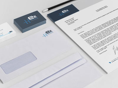 Branding - EK brand brand design brand identity branding business card care corporate design graphic graphic design health healthcare letter logo logo design logotype medical mri scanner