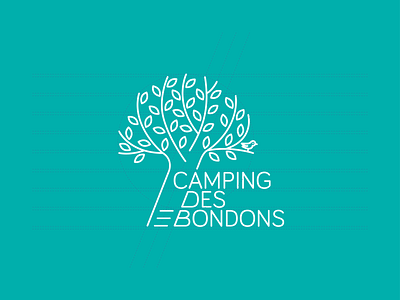 Construction logo - Camping des Bondons