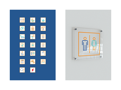 Pictograms - Camping des Bondons