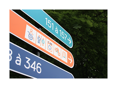 Signage & wayfinding - Camping des Bondon