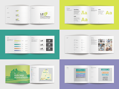 Brandbook - LEA Léopold Bellan brand brand design brand identity branding corporate design graphic graphic design logo logotype school university