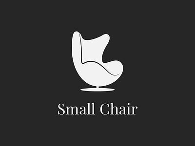 Small Chair Logo logo small chair creative design