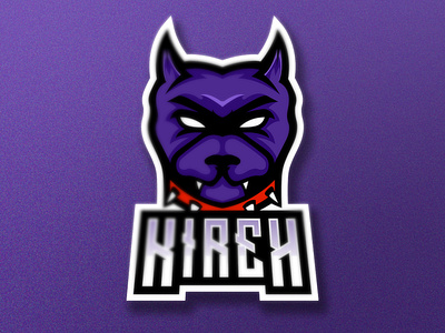 Mascot Logo Esport "Kirek" gaming illustration logo mascotlogo streamer twitch vector youtubegaming