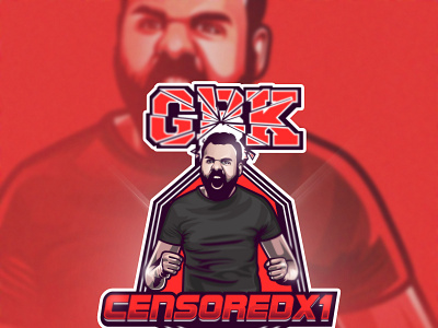 Avatar Mascot Logo "GBK Censoredx1"