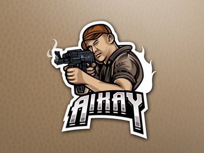 Aikay Mascot Logo