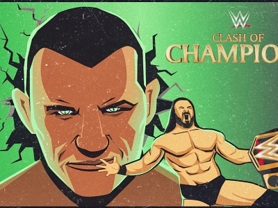 WWE Clash of Champion Promotional Art