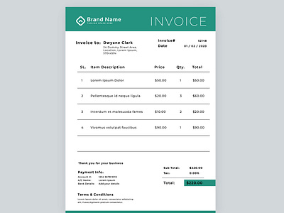 Invoice Design