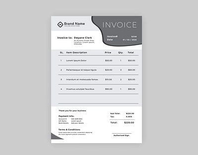 Invoice Design