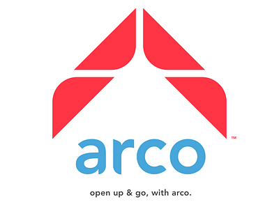 "Arco" Gas Station  • Logo Redesign