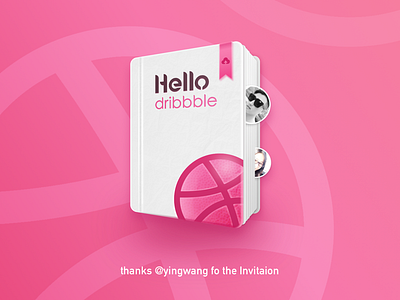 Hello Dribbble! ! ! book first shot sketch