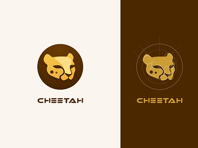 Cheetah Logo Design cheetah design icon logo sketch yellow