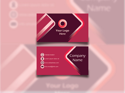 Business Card Template branding business card business card design business card psd businesscard design designs illustration logo vector