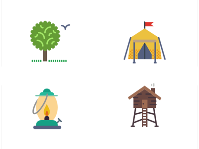 Smashicons.com - Outdoors Icons ai icons outdoors psds sketch vector