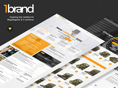 One Brand UI Kit brand kit one ui uikit