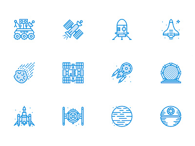 Space Icons │smashicons.com icons illustration space space icons vector