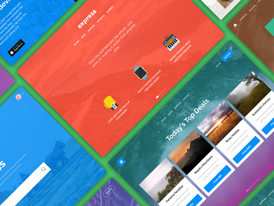 Express Web Framework UI Kit appdesign framework ui uikit web webdesign