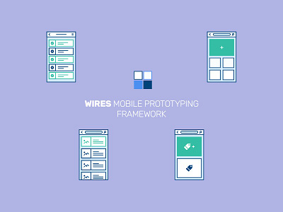 Wire Mobile Prototyping UI Kit ios mobile ui uikit wireframe