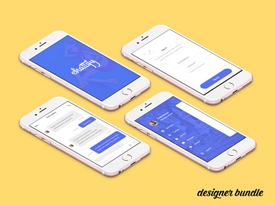 Chatify Chat App UI Kit │Designerbundle app app design chat ui ui kit