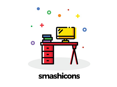 Office Icons (Cartoony Style) │Smashicons.com cartoon desk icon icons mac office smashicons ui