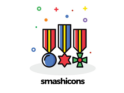 Badges and Army Icons (Cartoony Style) │Smashicons.com army badges cartoon cartoony icon icons smashicons