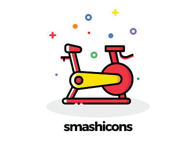 Fitness Icons (Cartoony Style) │Smashicons.com cartoon cartoony fitness icon icons smashicons